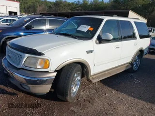 2000 Ford Expedition XLT with VIN 1FMEU1767YLB19633, listed as a IAAI auction lot 41594877 with 288,439 mi miles and . Bid and sale history available at DreamBid. Image 2.
