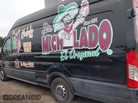 2023 Ford Transit Cargo with VIN 1FTBR3XG9PKA31930, listed as a IAAI auction lot 41397621 with 62,874 mi miles and . Bid and sale history available at DreamBid. Image 15.