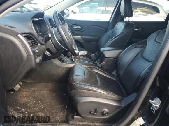 2021 Jeep Cherokee Latitude Lux with VIN 1C4PJMMX8MD104714, listed as a Copart auction lot 52734925 with 62,035 mi miles and Salvage title. Bid and sale history available at DreamBid. Image 7.