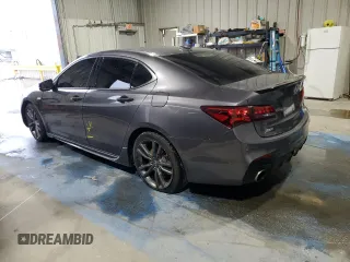 2020 Acura TLX w/A-Spec Pkg with VIN 19UUB1F6XLA000519, listed as a Copart auction lot 55957325 with Not provided miles and Non repairable. Bid and sale history available at DreamBid. Image 2.