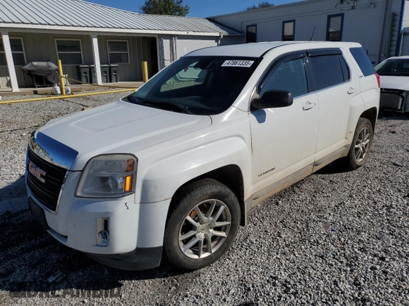 2014 GMC Terrain SLE with VIN 2GKFLVEKXE6102689, listed as a Copart auction lot 47861335 with 137,210 mi miles and Clean Title. Bid and sale history available at carsss.com. Image 1.