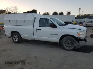 2007 Dodge 1500 SLT with VIN 1D7HA16P57J625174, listed as a Copart auction lot 88729685 with 260,745 mi miles and Salvage Title. Bid and sale history available at DreamBid. Image 4.