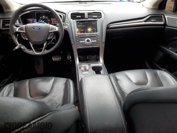 2017 Ford Fusion Titanium with VIN 3FA6P0SU7HR264551, listed as a Copart auction lot 50689735 with 90,367 mi miles and Salvage title. Bid and sale history available at DreamBid. Image 8.