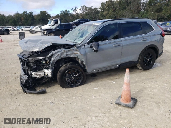2025 Honda CR-V Sport-L with VIN 7FARS6H83SE015664, listed as a Copart auction lot 85119904 with 12,329 mi miles and Non Repairable. Bid and sale history available at DreamBid. Image 1.