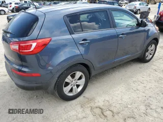 2012 Kia Sportage LX with VIN KNDPBCA27C7330112, listed as a Copart auction lot 59872465 with 220,929 mi miles and Clean title. Bid and sale history available at DreamBid. Image 3.