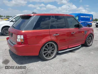 2008 Land Rover Range Rover Sport HSE with VIN SALSK25468A145794, listed as a IAAI auction lot 42123149 with 172,241 mi miles. Bid and sale history available at carsss.com. Image 4.