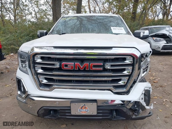 2019 GMC Sierra 1500 SLT with VIN 3GTU9DED3KG201853, listed as a IAAI auction lot 40678380 with 99,818 mi miles. Bid and sale history available at carsss.com. Image 13.