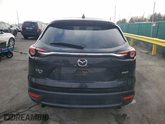 2023 Mazda CX-9 Touring with VIN JM3TCBCY4P0653899, listed as a Copart auction lot 50999985 with 32,896 mi miles and Salvage title. Bid and sale history available at DreamBid. Image 6.