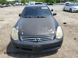 2005 Infiniti G35 with VIN JNKCV51FX5M300822, listed as a Copart auction lot 56136715 with 292,613 mi miles and Clean Title. Bid and sale history available at DreamBid. Image 5.