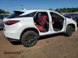 2021 Lexus RX with VIN 2T2SZMDA1MC289941, listed as a Copart auction lot 63804184 with 0 mi miles and Salvage Title. Bid and sale history available at carsss.com. Image 3.