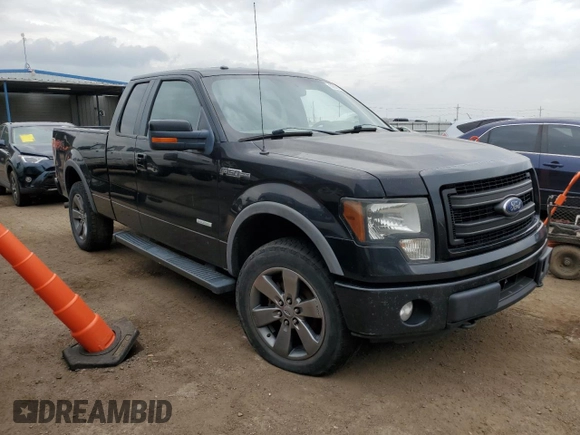 2014 Ford F-150 XL with VIN 1FTFX1ET6EKD18831, listed as a Copart auction lot 62609745 with 196,096 mi miles and Clean title. Bid and sale history available at DreamBid. Image 4.