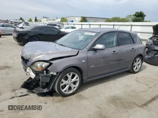 2007 Mazda 3 S Touring z VIN JM1BK344571662713, wystawiony jako Copart lot #59407825 z przebiegiem 107 723 mil mil oraz Szkoda całkowita • Salvage title. Historia ofert i sprzedaży dostępna na DreamBid. Obrazek 1.