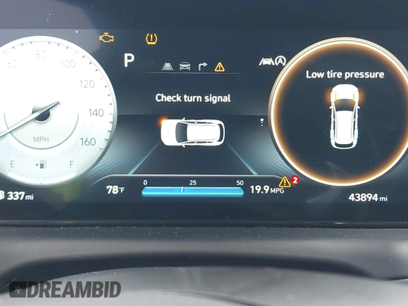 2024 Hyundai Tucson Limited с VIN 5NMJECDE8RH348302, выставлен на аукционе IAAI как лот 42404532 с пробегом 43 894 миль миль и . История ставок и продаж доступна на DreamBid. Изображение 7.
