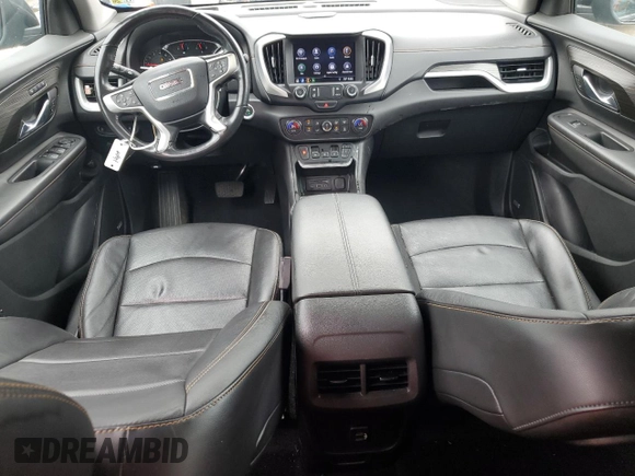 2020 GMC Terrain SLT z VIN 3GKALPEXXLL105330, wystawiony jako Copart lot #59940945 z przebiegiem 64 639 mil mil oraz Szkoda całkowita • Salvage title. Historia ofert i sprzedaży dostępna na DreamBid. Obrazek 8.
