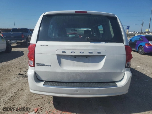2014 Dodge Grand Caravan SE with VIN 2C4RDGBG5ER230208, listed as a Copart auction lot 43054765 with 0 mi miles and Non Repairable. Bid and sale history available at carsss.com. Image 6.