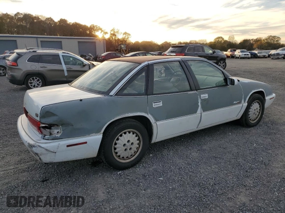 1996 Buick Regal with VIN 2G4WF52KXT1512650, listed as a Copart auction lot 79048884 with 225,558 mi miles and Salvage Title. Bid and sale history available at DreamBid. Image 3.