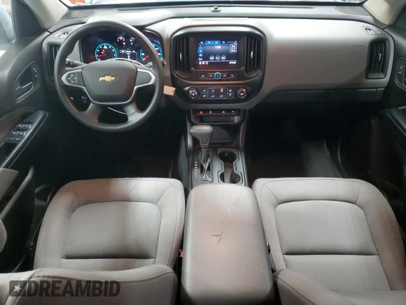 2021 Chevrolet Colorado 4WD Work Truck with VIN 1GCGTBEN5M1145380, listed as a Copart auction lot 83498474 with 76,219 mi miles and Salvage title. Bid and sale history available at DreamBid. Image 8.