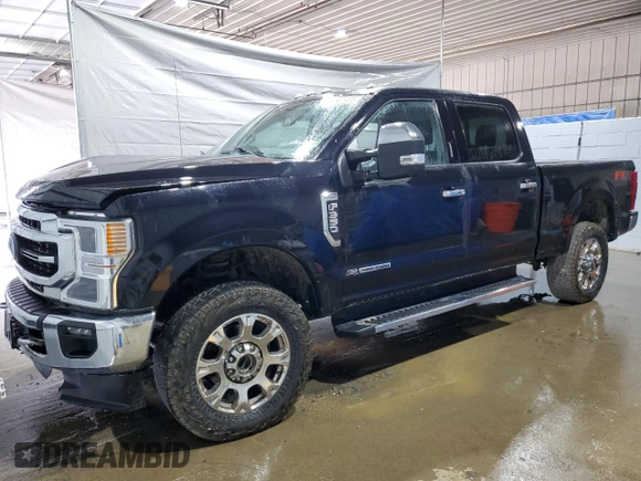 2020 Ford F-350 XL with VIN 1FT8W3BTXLEE40759, listed as a Copart auction lot 54581485 with 81,911 mi miles and Salvage title. Bid and sale history available at DreamBid. Image 1.