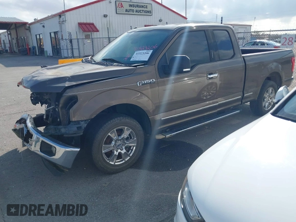 2016 Ford F-150 XL with VIN 1FTEX1C81GKE08577, listed as a IAAI auction lot 41523206 with Not Provided miles and . Bid and sale history available at carsss.com. Image 2.