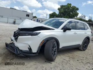 2024 Honda CR-V Sport-L with VIN 7FARS5H81RE013044, listed as a Copart auction lot 54412135 with 47,065 mi miles and Non Repairable. Bid and sale history available at DreamBid. Image 1.