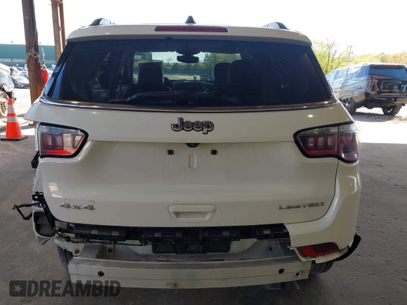 2020 Jeep Compass Limited с VIN 3C4NJDCB1LT123515, выставлен на аукционе IAAI как лот 42032057 с пробегом 88 520 миль миль и . История ставок и продаж доступна на DreamBid. Изображение 6.