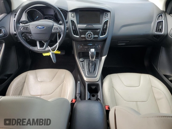 2016 Ford Focus Titanium with VIN 1FADP3J29GL223778, listed as a Copart auction lot 66171735 with Not provided miles and Salvage title. Bid and sale history available at DreamBid. Image 8.