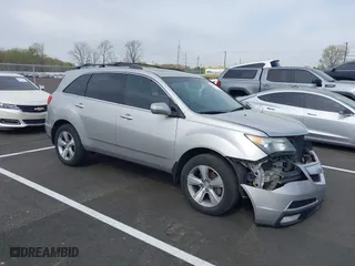 2013 Acura MDX Tech Pkg with VIN 2HNYD2H37DH514702, listed as a IAAI auction lot 41897951 with 226,665 mi miles. Bid and sale history available at carsss.com. Image 1.