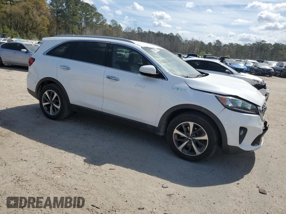 2019 Kia Sorento EX V6 with VIN 5XYPH4A58KG541903, listed as a Copart auction lot 50917225 with 97,284 mi miles and Salvage Title. Bid and sale history available at carsss.com. Image 4.