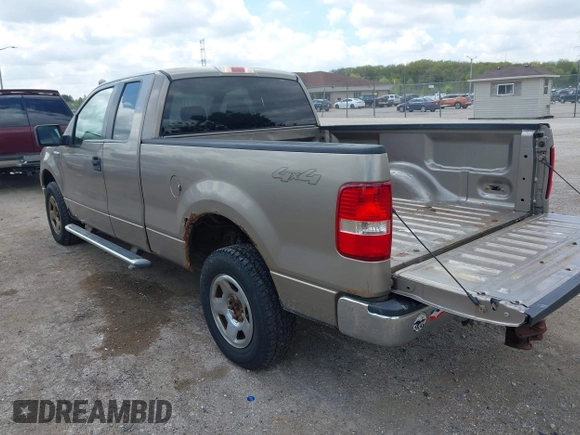 2005 Ford F-150 XLT with VIN 1FTPX14515NB25203, listed as a IAAI auction lot 42267843 with 204,913 mi miles and . Bid and sale history available at DreamBid. Image 3.