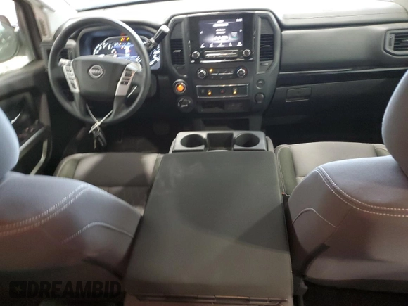 2023 Nissan Titan SV с VIN 1N6AA1EC1PN113475, выставлен на аукционе Copart как лот 85920794 с пробегом 25 434 миль миль и Списание • Salvage title. История ставок и продаж доступна на DreamBid. Изображение 8.