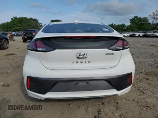 2021 Hyundai Ioniq Limited with VIN KMHC85LJ1MU078756, listed as a Copart auction lot 59659905 with 70,893 mi miles and Salvage title. Bid and sale history available at DreamBid. Image 6.