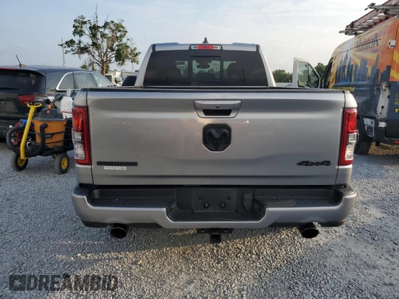 2022 Ram 1500 Big Horn with VIN 1C6SRFBT5NN144489, listed as a Copart auction lot 57112715 with 52,933 mi miles and Non repairable. Bid and sale history available at DreamBid. Image 6.