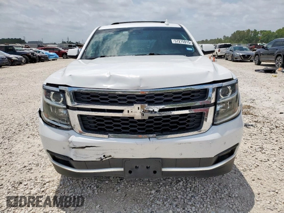 2019 Chevrolet Tahoe LT with VIN 1GNSCBKC1KR226315, listed as a Copart auction lot 57215915 with 153,170 mi miles and Salvage title. Bid and sale history available at DreamBid. Image 5.