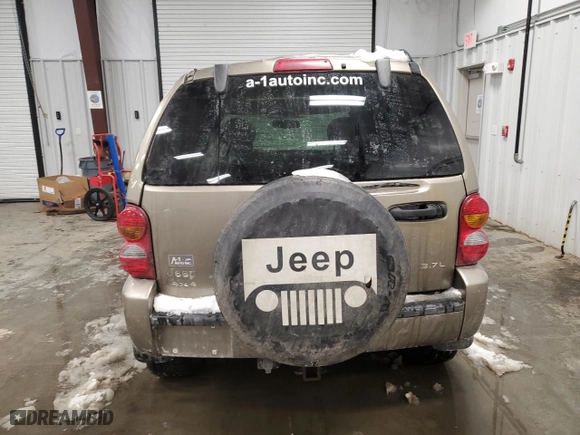 2003 Jeep Liberty Limited with VIN 1J8GL58K03W575797, listed as a Copart auction lot 45638805 with 0 mi miles and Salvage Title. Bid and sale history available at carsss.com. Image 6.