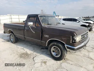 1991 Ford F-150 with VIN 1FTEF15N9MLA28124, listed as a Copart auction lot 83220464 with 49,411 mi miles and Salvage Title. Bid and sale history available at carsss.com. Image 4.