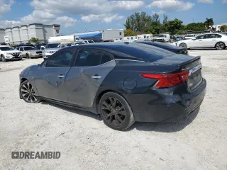 2017 Nissan Maxima SV with VIN 1N4AA6AP9HC372632, listed as a Copart auction lot 52605605 with 124,559 mi miles and Clean Title. Bid and sale history available at carsss.com. Image 2.