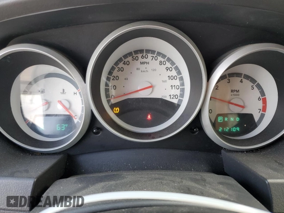 2010 Dodge Grand Caravan SE with VIN 2D4RN4DE9AR237795, listed as a Copart auction lot 55561025 with 212,109 mi miles and Clean Title. Bid and sale history available at DreamBid. Image 9.