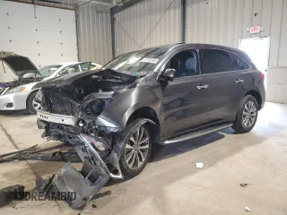 2016 Acura MDX Technology z VIN 5FRYD4H47GB012470, wystawiony jako Copart lot #57299595 z przebiegiem Nie podano mil oraz Szkoda całkowita • Salvage title. Historia ofert i sprzedaży dostępna na DreamBid. Obrazek 1.