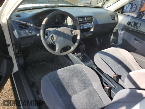 2000 Honda Civic DX z VIN 2HGEJ644XYH112297, wystawiony jako Copart lot #45960935 z przebiegiem 91 235 mil mil oraz Czysty tytuł • Clean title. Historia ofert i sprzedaży dostępna na DreamBid. Obrazek 8.
