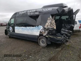 2024 Mercedes-Benz Sprinter Passenger with VIN W1Z4NGHY7RT177962, listed as a Copart auction lot 72429474 with Not Provided miles and Salvage Title. Bid and sale history available at carsss.com. Image 2.