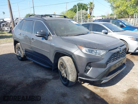 2021 Toyota RAV4 Hybrid XSE z VIN 2T3E6RFV8MW006805, wystawiony jako IAAI lot #41973250 z przebiegiem 77 483 mil mil oraz . Historia ofert i sprzedaży dostępna na DreamBid. Obrazek 1.