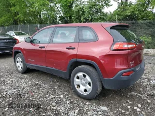 2015 Jeep Cherokee Sport z VIN 1C4PJMAB7FW660058, wystawiony jako Copart lot #56705715 z przebiegiem 87 700 mil mil oraz Szkoda całkowita • Salvage title. Historia ofert i sprzedaży dostępna na DreamBid. Obrazek 2.