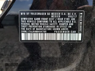 2017 Volkswagen Jetta SEL z VIN 3VWL17AJ6HM404789, wystawiony jako Copart lot #59029645 z przebiegiem 129 788 mil mil oraz Szkoda całkowita • Salvage title. Historia ofert i sprzedaży dostępna na DreamBid. Obrazek 13.