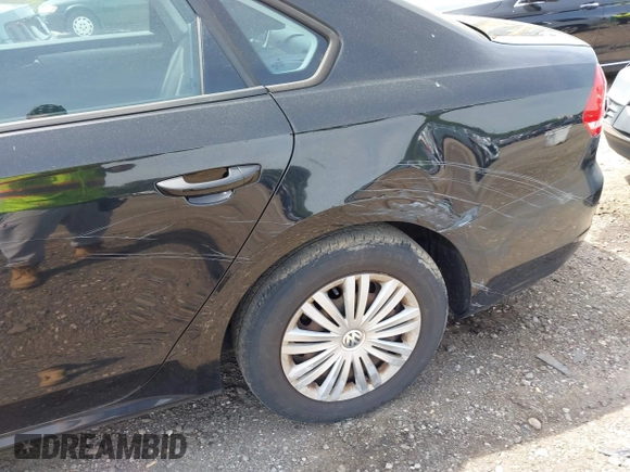 2014 Volkswagen Passat S with VIN 1VWAP7A3XEC008370, listed as a IAAI auction lot 42316448 with 93,309 mi miles and . Bid and sale history available at DreamBid. Image 6.