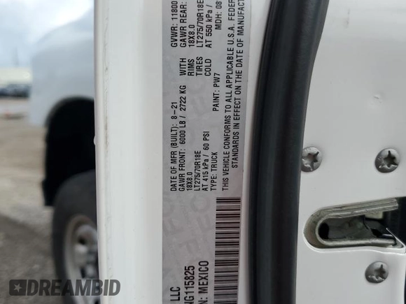 2022 Ram 3500 Tradesman with VIN 3C63R3CL1NG115825, listed as a Copart auction lot 73085954 with 70,376 mi miles and Salvage Title. Bid and sale history available at carsss.com. Image 13.