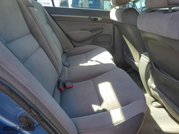 2008 Honda Civic Sdn EX with VIN 1HGFA16838L030387, listed as a Copart auction lot 45485885 with 183,304 mi miles and Salvage Title. Bid and sale history available at carsss.com. Image 10.