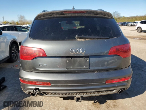 2012 Audi Q7 S line z VIN WA1DGAFEXCD010418, wystawiony jako Copart lot #81301544 z przebiegiem 192 297 mil mil oraz Czysty tytuł • Clean title. Historia ofert i sprzedaży dostępna na DreamBid. Obrazek 6.