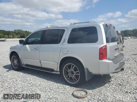 2004 Infiniti QX56 with VIN 5N3AA08C24N804778, listed as a Copart auction lot 53715775 with 183,725 mi miles and Salvage Title. Bid and sale history available at DreamBid. Image 2.