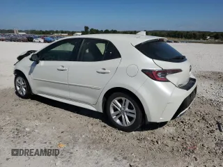 2019 Toyota Corolla Hatchback SE with VIN JTNK4RBE8K3051222, listed as a Copart auction lot 71720484 with 0 mi miles and Non Repairable. Bid and sale history available at carsss.com. Image 2.