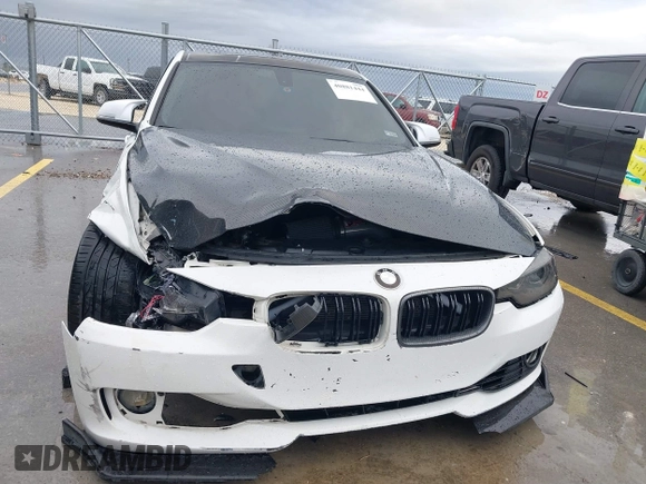 2013 BMW 3 Series 328i with VIN WBA3A5C5XDF356793, listed as a IAAI auction lot 40881444 with 156,178 mi miles. Bid and sale history available at carsss.com. Image 6.